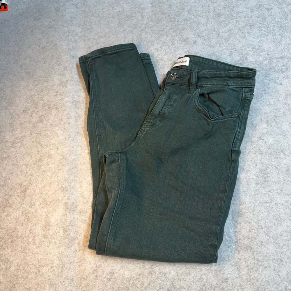Studio Blue Skinny Pants Green